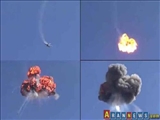 سرنگونی یک بالگرد نظامی سوریه توسط ترکیه+فیلم
