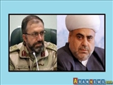 دیدار فرمانده مرزبانی ایران با رییس اداره دینی مسلمانان قفقاز