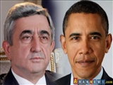 پیام "باراک اوباما" خطاب به رییس جمهور ارمنستان!