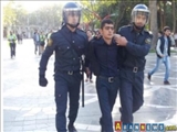 بازداشت دهها نفر از دینداران جمهوری آذربایجان در مقابل دادگاه باکـــو از سوی پلیس