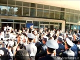 اعتراض مردم جمهوری آذربایجان به اهانت به پیامبر اسلام (ص)