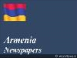 مهم ترین عناوین روزنامه های جمهوری ارمنستان در 5 فروردین 86