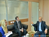 ملاقات اعضای آکادمی دیپلماتیک آذربایجان با معاون بین‌الملل اتاق تهران
