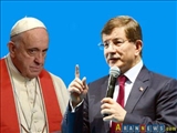 داوود اوغلو: پاپ به حزب شیطان پیوسته است