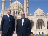 سفیر ایران در باکو از مسجد تازه تاسیس «حیدر» بازدید کرد