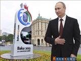 سفر ولادیمیر پوتین به باکو و شرکت در افتتاحیه بازی های اروپایی 2015
