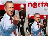 سرکوب رسانه های مخالف دولت ترکیه توسط رجب طیب اردوغان 