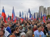 مخالفان دولت روسيه در مسکو دست به تظاهرات زدند	