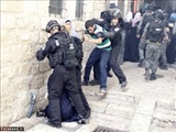 ضرب‌و‌شتم بازداشت‌شدگان فلسطینی به دست صهیونیست‌های افراطی ارتدکس