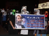 تظاهرات مردم عربستان در حمایت از شیخ نمر