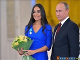 اعطای نشان عالی روسیه به دختر الهام علی‌اف