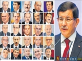 طرح تفکیک وزارتخانه ها در کابینه جدید دولت ترکیه  