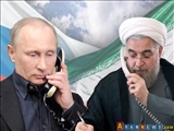 گفتگوی تلفنی ولادیمیر پوتین و روحانی در آستانه سفر به تهران