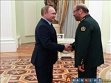 دیدار پوتین با حسین دهقان در مسکو