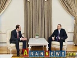 دیدار وزیر امور خارجه گرجستان با رییس جمهوری آذربایجان