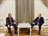 ايهود باراک و الهام علي اف، نشست «مجمع جهاني باکو» را مهم توصيف کردند