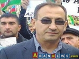 مشاور رهبر حزب جبهه خلق آذربايجان به سه سال حبس محکوم شد