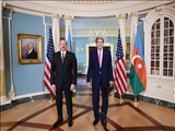 ديدار رييس جمهوري آذربايجان با جان کري در واشنگتن