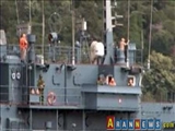 عبور کشتی جنگی روسیه از آب های ترکیه در تنگه بسفر