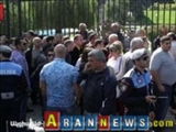 تجمع اعتراض آمیز در مقابل مجلس ارمنستان
