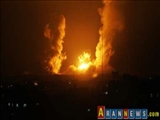 حمله جنگنده های رژیم صهیونیستی در نوار غزه