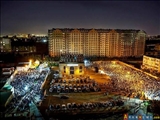 برگزاری باشکوه مراسم احیاء شب قدر در شهرهای مختلف جمهوری آذربایجان + عکس