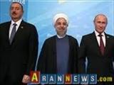 دیدار سران ایران و روسیه و آذربایجان