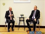 دیدار روسای‌ جمهوری آذربایجان و افغانستان در ورشو