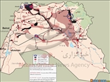 نواحی تحت اشغال داعش در سوریه چه مقدار کاهش یافته است؟ 