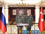 توافق رؤسای ستاد فرماندهی ارتش ترکیه و روسیه