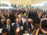  الچين افندي اف، معاون نخست وزيرجمهوری آذربایجان در مراسم تدفین «شیمون پرز»!