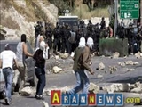 زخمی شدن دو فلسطینی و مصدوم شدن ده ها تن دیگر در کرانه باختری