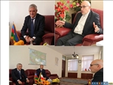 سرکنسول جدید آذربایجان با رئیس دفتر وزارت امور خارجه در ارومیه دیدار کرد