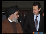 دیدار محرمانه بشار اسد با سید حسن نصرالله