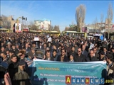 تجمع اعتراض‌آمیز نمازگزاران اردبیلی برگزار شد