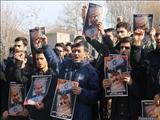 تجمع اعتراض آمیز علیه حضور نخست وزیر رژیم غاصب صهیونیستی در جمهوری آذربایجان + متن قطعنامه