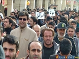 تجمع اعتراض آمیز مردم جلفا در محکومیت سفر نتانیاهو به جمهوری آذربایجان+گزارش تصویری