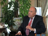 تأکید وزیر خارجه مصر بر ثابت بودن موضع کشورش در قبال سوریه