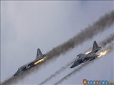 عملیات جنگنده‌های روسیه علیه داعش در مناطق شرقی سوریه/تانکر‎های نفت داعش منهدم شدند