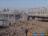 AP: آخرین پل موصل هم بمباران شد