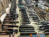 انبار بزرگ سلاح های اروپایی تروریست ها در حومه حماه سوریه کشف شد