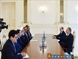 وزیر دادگستری ایران با رئیس جمهوری آذربایجان دیدار کرد