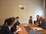 هیات وزارت خارجه رژیم صهیونیستی با معاون وزیر خارجه جمهوری آذربایجان دیدار کرد