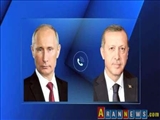 پوتین و اردوغان در مورد مذاکرات سوری آستانه و ژنو تلفنی صحبت کردند