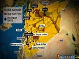 حملات جنگنده‌های ارتش سوریه به مقرهای داعش در مرز با عراق