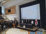 ظریف: ایران می تواند نقش موثری در تقویت زیر ساخت های گرجستان داشته باشد