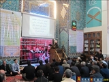 همبستگی عزاداران شهادت امام موسی کاظم(ع) با دینداران محبوس در جمهوری آذربایجان + تصاویر