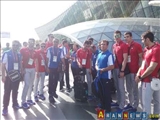  نخستین کاروان ورزشی جمهوری اسلامی ایران وارد باکو شد