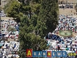  ۲۵۰ هزار فلسطینی اولین نماز جمعه ماه رمضان را در مسجدالاقصی اقامه کردند