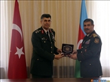  اعطاء مدال نظامي از سوی وزارت دفاع جمهوري آذربايجان به ژنرال صالح ذکي چولاک